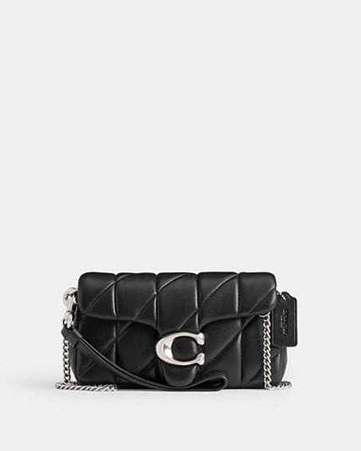 COACH Tabby 20 Quilted Leather Cross-body Bag - Black