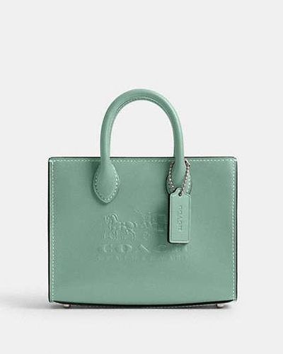 COACH Ace Tote Bag 17 - Green