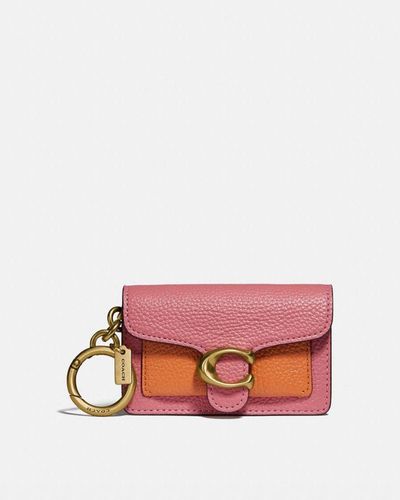 COACH Mini Tabby-Taschenanhänger - Pink