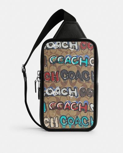 COACH Coach X Mint + Serf Sullivan Pack | Leather - Black