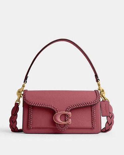 COACH Tabby Shoulder Bag 26 With Braid - Red