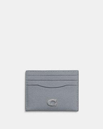 COACH Card Case - Grey