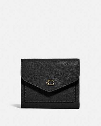 COACH Wyn Small Wallet - Black