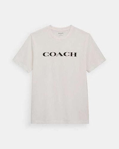 COACH Signature T-shirt - Black