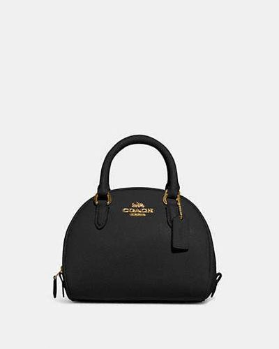 COACH Sydney Satchel - Schwarz