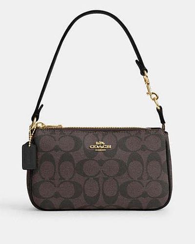 COACH Nolita 19 aus Signature-Canvas - Schwarz