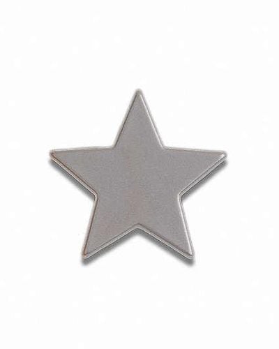 COACH Silver Star Souvenir Pin - Black