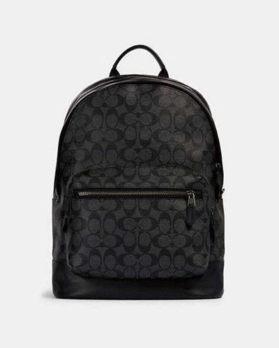 COACH West Backpack - Black