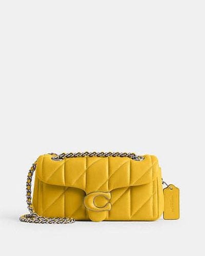 COACH Tabby Shoulder Bag 20 - Yellow