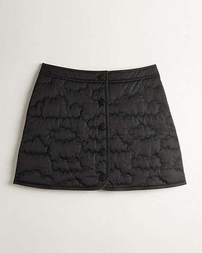 COACH Topia Loop Quilted Cloud Skirt - Black