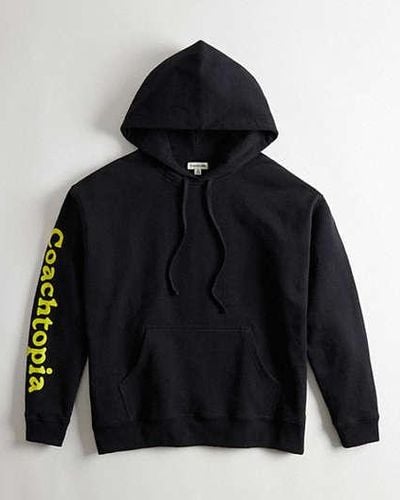 COACH Hoodie In 98 Recycled Cotton 3 Clouds - Black
