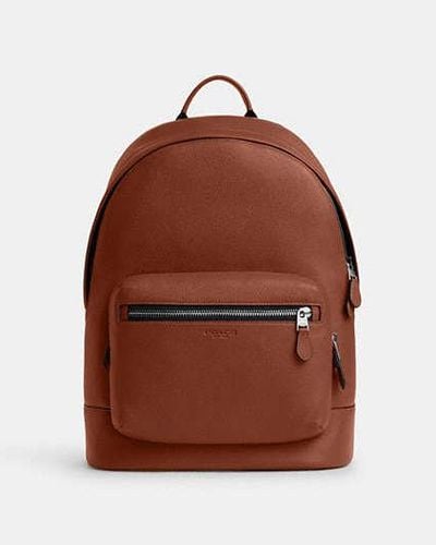 COACH West Backpack - Brown