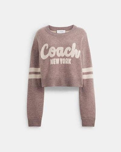 COACH Jersey corto Coach - Negro