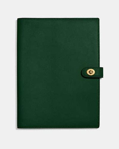 COACH Notebook - Verde
