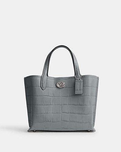 COACH Willow Tote Bag 24 - Grey
