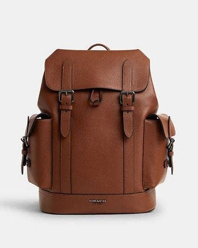 COACH Hudson Backpack - Brown