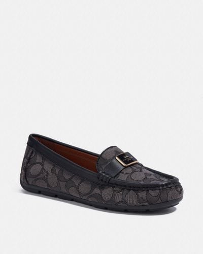 COACH Chaussure de chauffeur Mona en jacquard signature - Noir