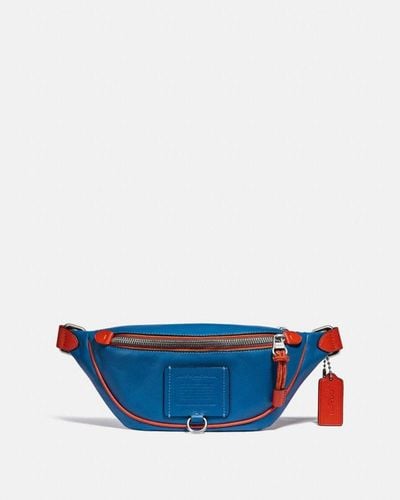 COACH Rivington Belt Bag 7 - Blue