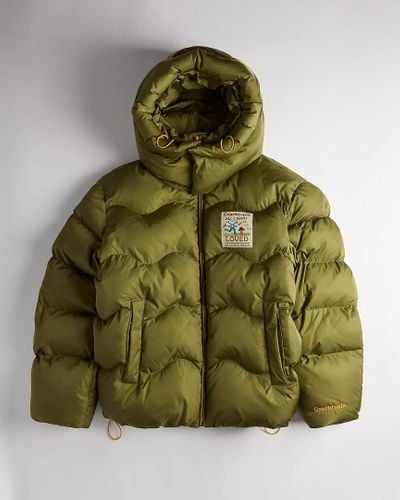 COACH Coachtopia Loop Quilted Puffer Jacket - Green