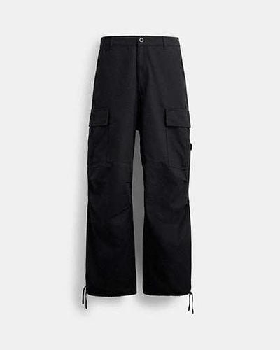 COACH Cargo Trousers - Black