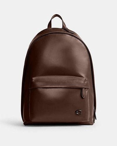COACH Hall Backpack - Brown