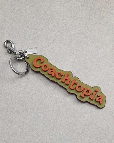 COACH Coachtopia Bag Charm - Metallic