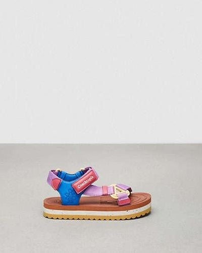 COACH Strappy Sandal - Multicolour