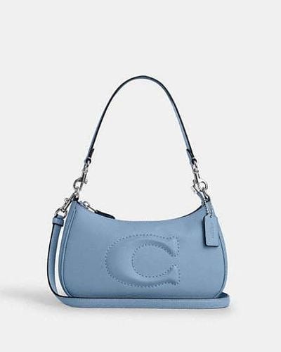 COACH Teri Shoulder Bag - Blue