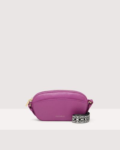 Coccinelle Grained Leather Minibag Enchanteuse - Purple