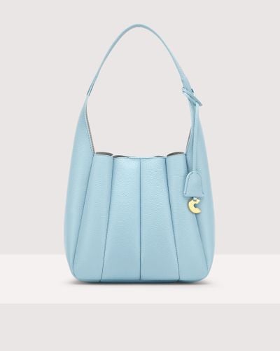 Coccinelle Bundie Small Hobo Bags - Blue