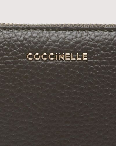 Coccinelle Metallic soft wallets & small leather goods_ - Mettallic