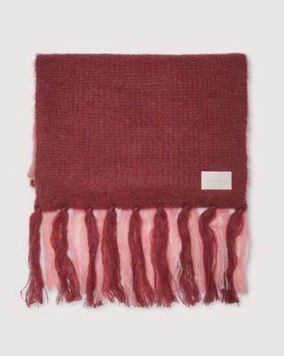 Coccinelle Schal aus Wollmischgewebe Glory - Rot
