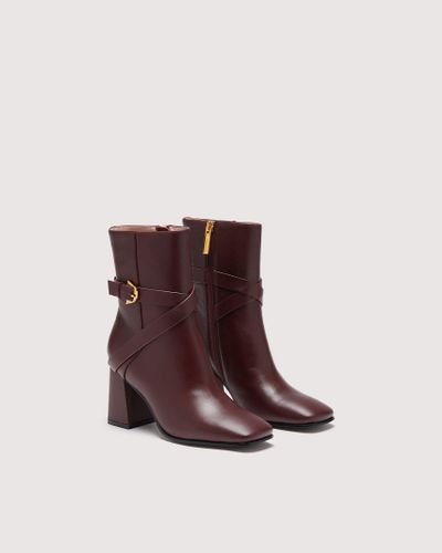 Coccinelle Smooth Leather Boots Magalu Smooth - Brown