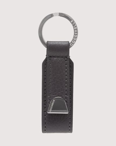 Coccinelle Schlüsselanhänger aus Leder und Metall Smart to go - Mehrfarbig