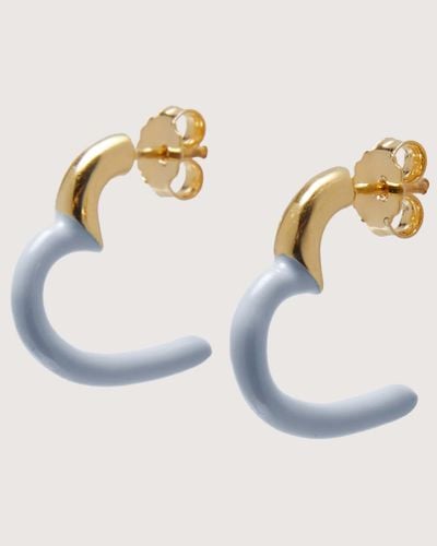 Coccinelle Metal Earrings Glossy - Metallic