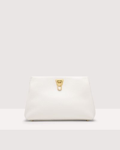Coccinelle Beat Clutch Small - Woman Privatesalesss23_30 - White