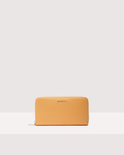 Coccinelle Metallic soft wallets & small leather goods_ - Orange