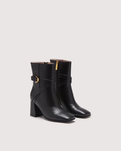 Coccinelle Smooth Leather Boots Magalu Smooth - Black