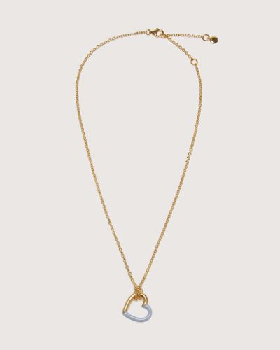 Coccinelle Metal Necklace Glossy - Natural