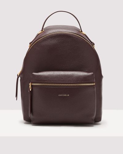 Coccinelle Lea Medium Backpacks - Brown