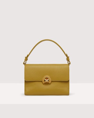 Coccinelle Borsa a mano in Pelle con grana Binxie Small - Giallo