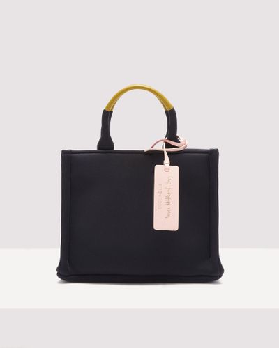 Coccinelle Neoprene Handbag Never Without Bag Scuba Small - Blue