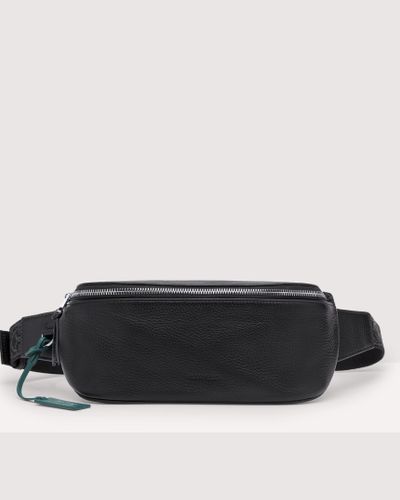 Coccinelle Grained Leather Waist Bag Collection - Black