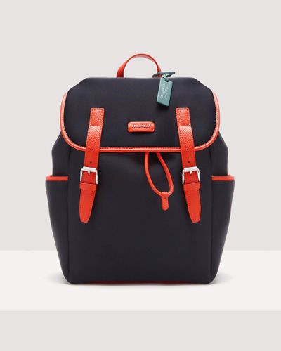 Coccinelle Rucksack aus Neopren Smart to go - Blau