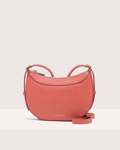 Coccinelle Grained Leather Minibag Whisper - Pink