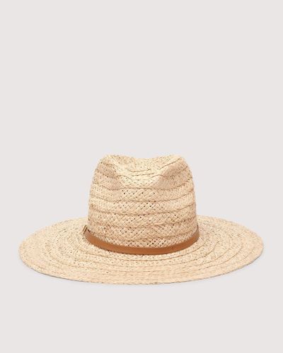 Coccinelle Straw Hat Frances - Natural