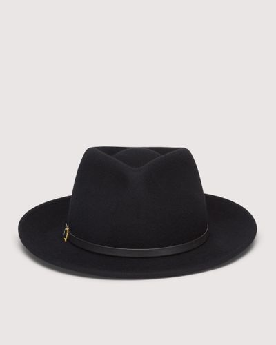 Coccinelle Hut aus Wolle Carin - Schwarz