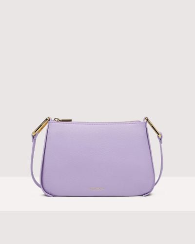 Coccinelle Grained Leather Minibag Magie Small - Purple