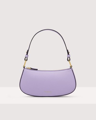 Coccinelle Minibag in pelle con Grana Merveille - Viola