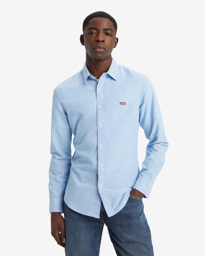 Levi's Chemise coupe slim battery housemark - Bleu